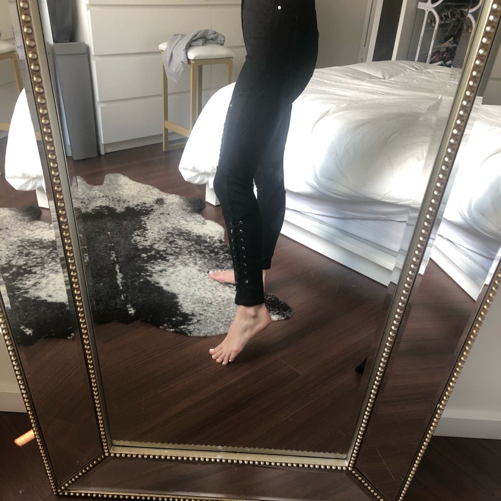 Topshop Jamie Moto Jeans - Picture 3 of 4